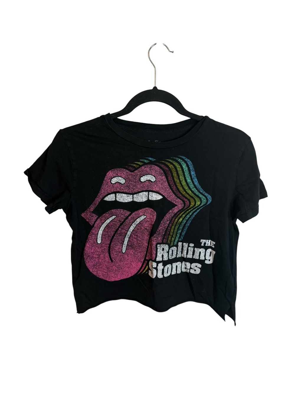 Rowdy Sprout Girls Rolling Stones Graphic Band Tee